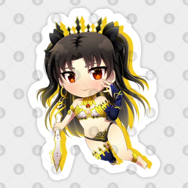 FGO: Ishtar Sticker by KoyukiMori